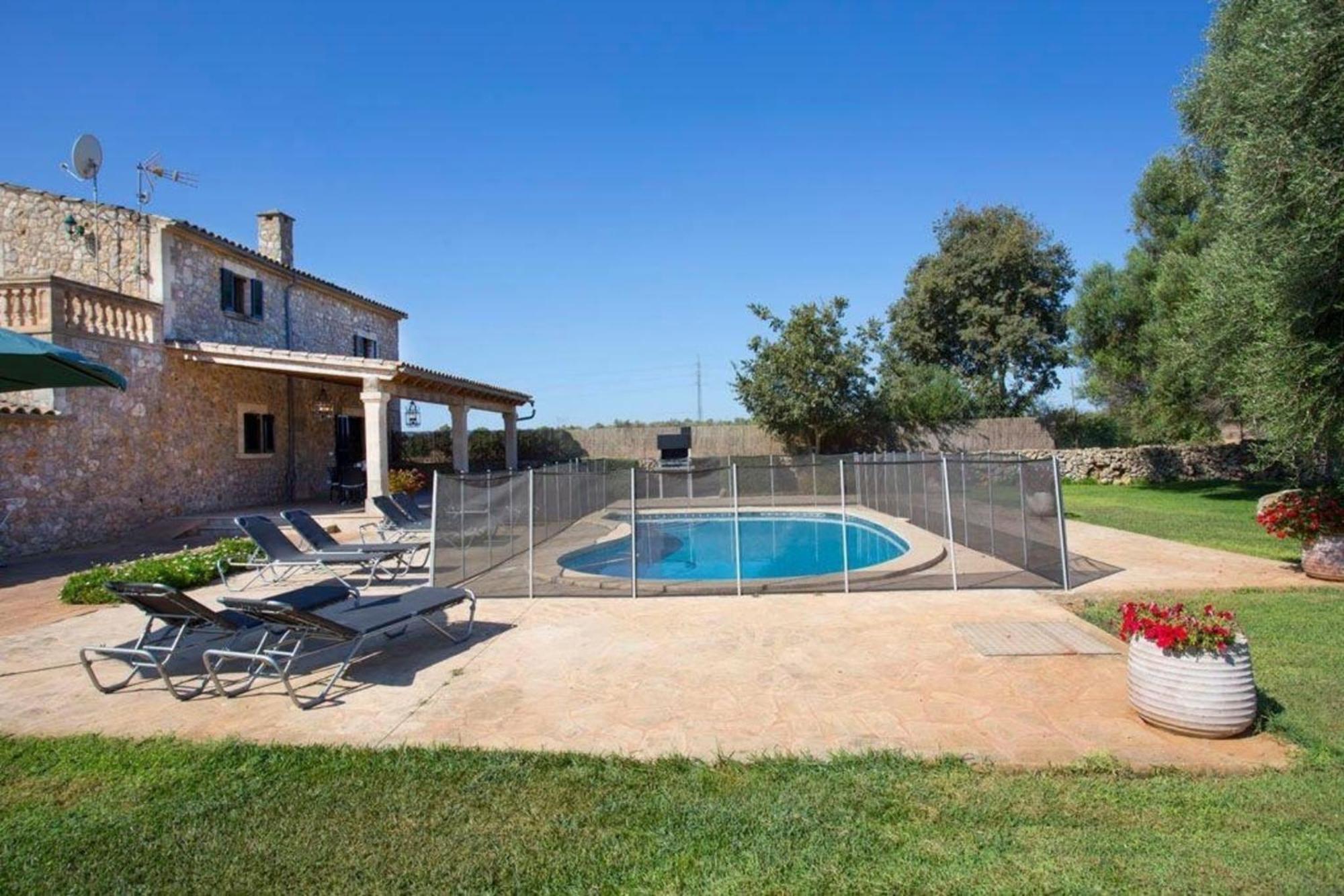 Grosse Ca'n Peroti Mit Jacuzzi Und Aussenpool Ferienhaus Manacor (Mallorca)